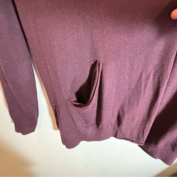 WILFRED Sz S Open Front Cardigan Silk Cotton Cashmere Blend With Pockets Aritzia - Picture 5 of 9